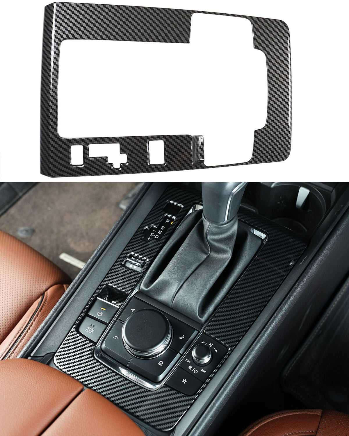 Birbenben front console overview showing precise fit and upgraded look
