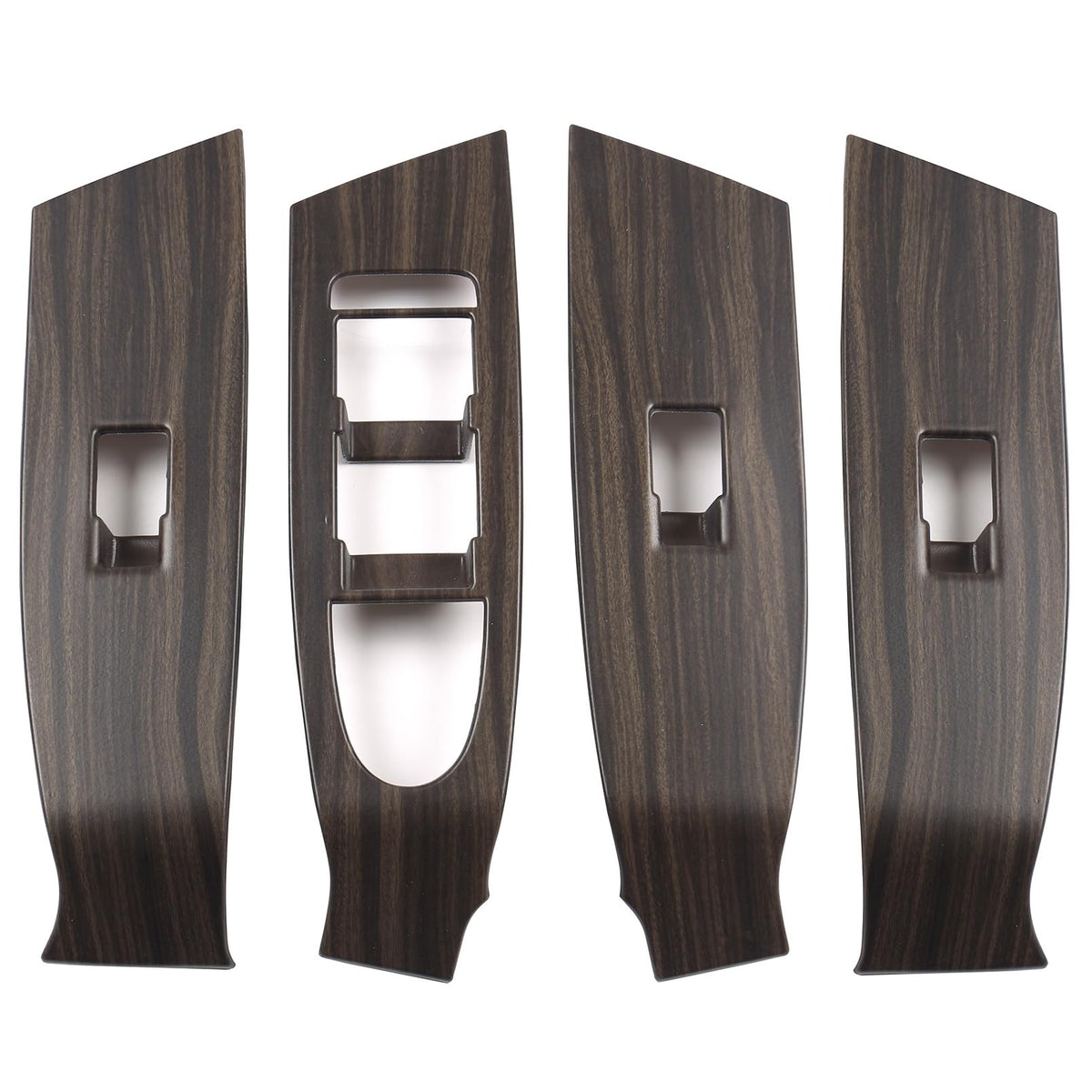 Birbenben front panel overview showing wood-grain finish and neat fit