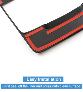 Birbenben packaging showing adhesive backing and included protective liner for install
