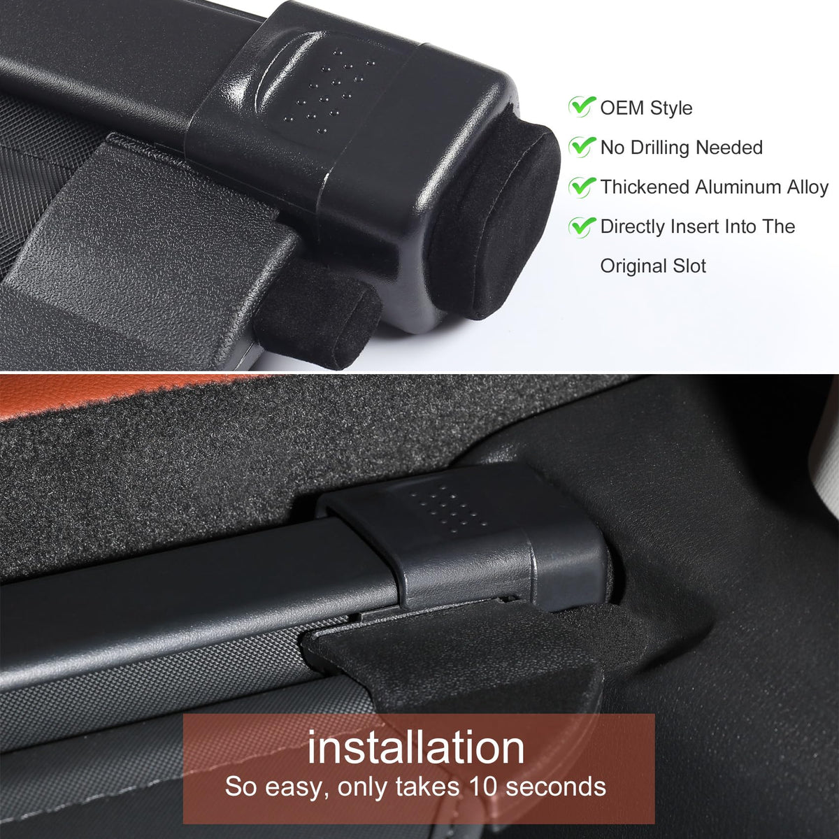 Birbenben retractable handle in use for easy cargo access