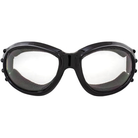 Birdz clear lens close-up highlighting visibility and low-light benefit
