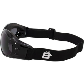 Birdz padded frame detail showing cushioned comfort on face