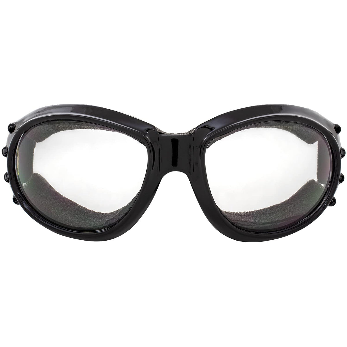 Birdz clear lens close-up showing visibility and night benefit