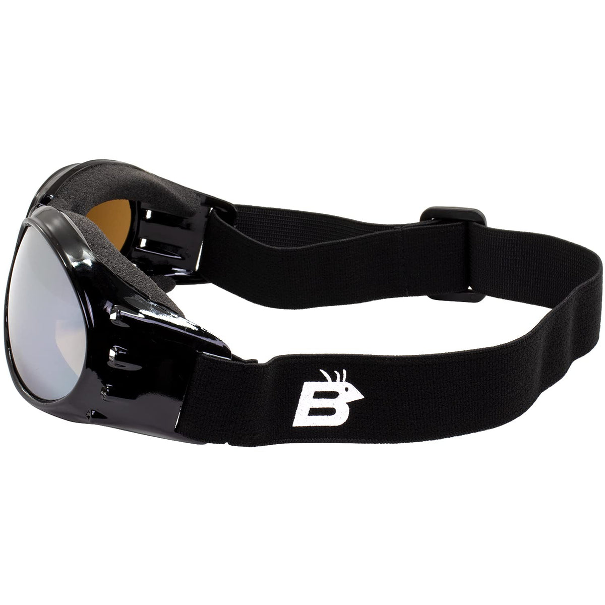 Birdz goggles in use on motorcycle showing clear vision and protection