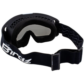 Birdz Pelican side profile worn over glasses demonstrating OTG fit benefit