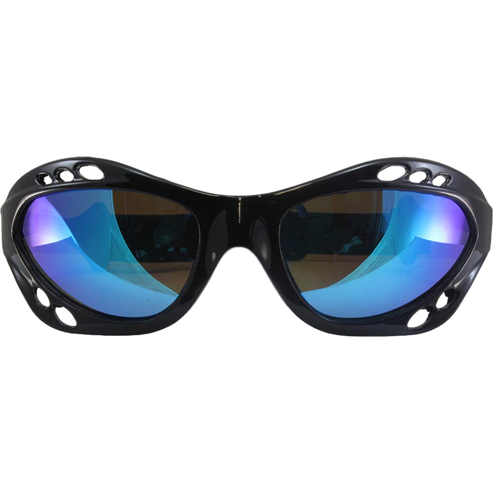 Birdz Seahawk blue Reflectech lens close-up reducing glare on water