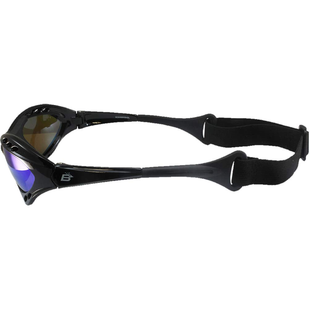 Birdz Seahawk vented EVA foam padding detail for comfort and protection