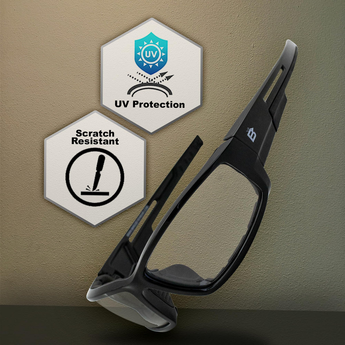 Birdz Swoop clear lens detail preserving contrast for night riding