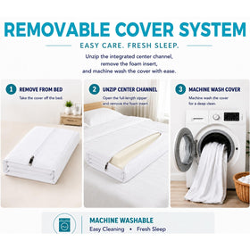 Bisenkud with sheets smoothing bedding for continuous comfort