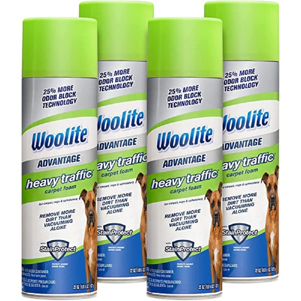 Bissell Woolite front packaging showing product and benefit of fast spot-cleaning
