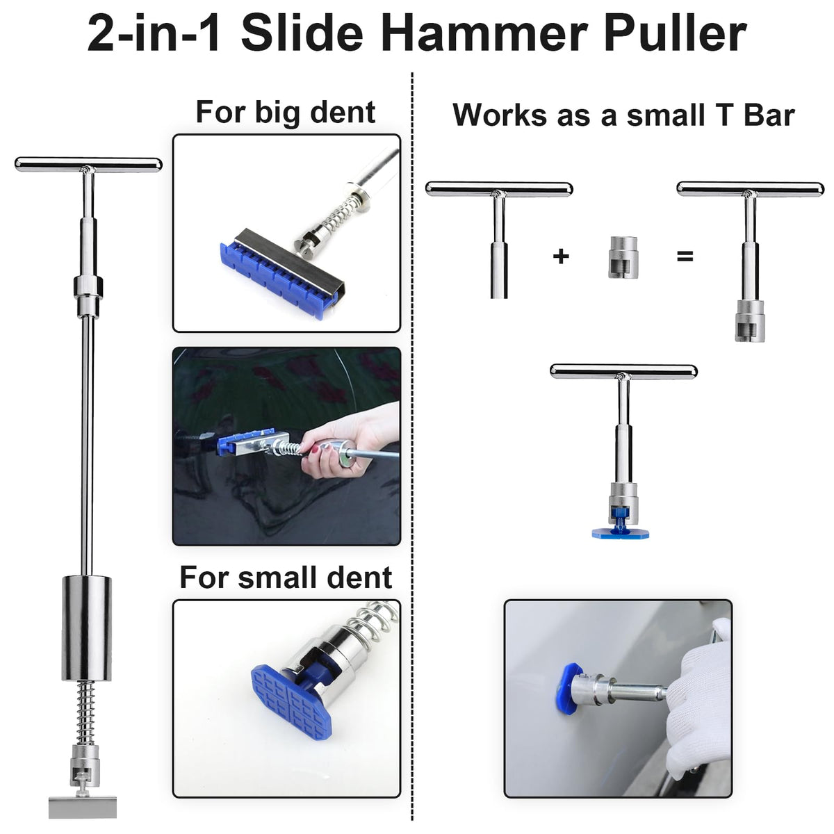 Bitlyle golden lifter closeup with soft-footed base protecting paint during pulls