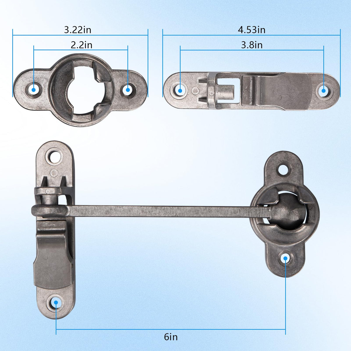 Bixegg in use on RV while loading showing reliable hands-free door hold