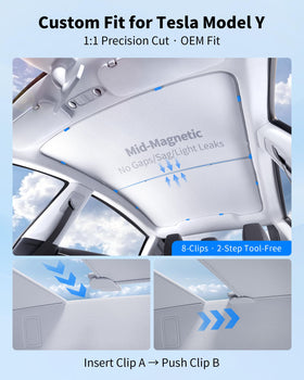 BJBT sunshade folded compactly for easy trunk storage and convenience
