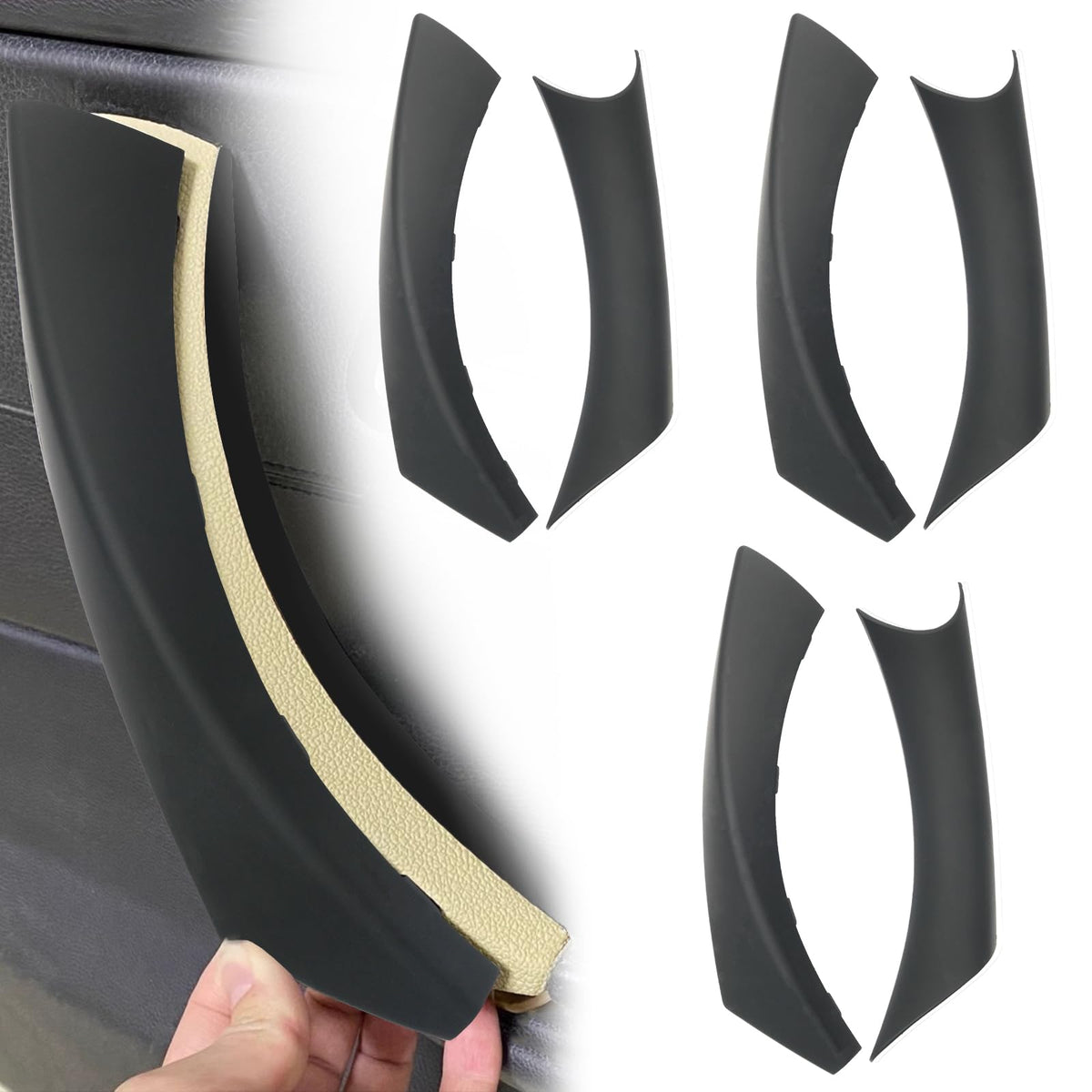 BJchiwu front left handle cover showing sleek finish and improved grip