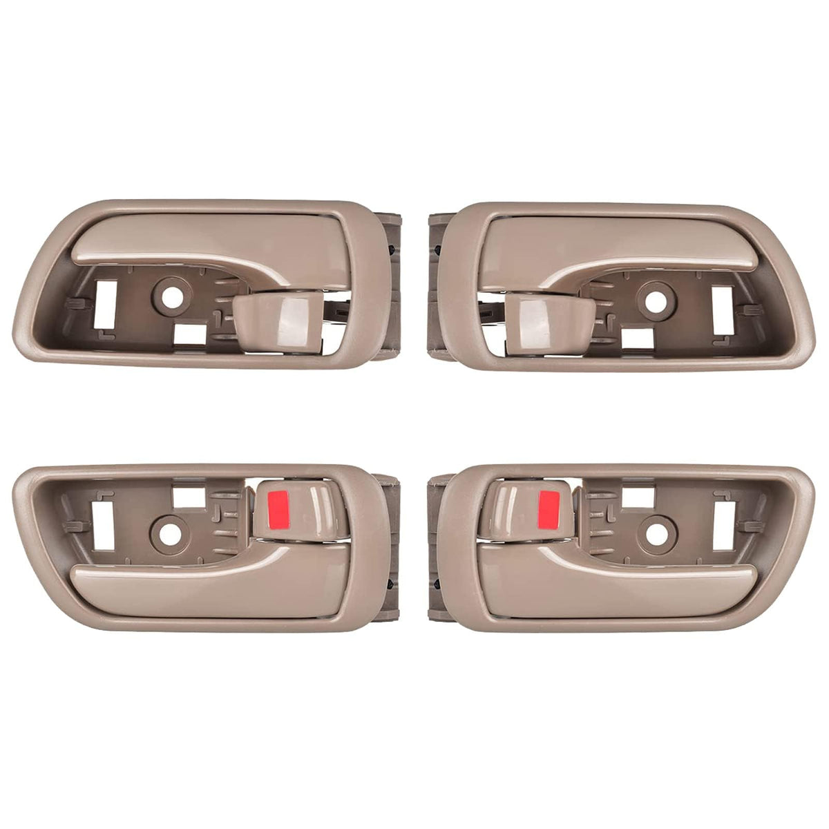 BJYXSHOP beige front handle packaging showing complete 4-piece set and fit