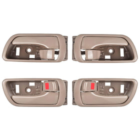 BJYXSHOP beige front handle packaging showing complete 4-piece set and fit