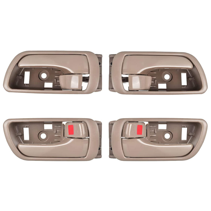 BJYXSHOP beige front handle packaging showing complete 4-piece set and fit