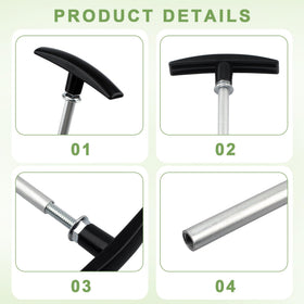 BKIFU two rods side-by-side highlighting spare-included convenience