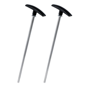 BKIFU extension rods front view showing pair and compact storage benefit