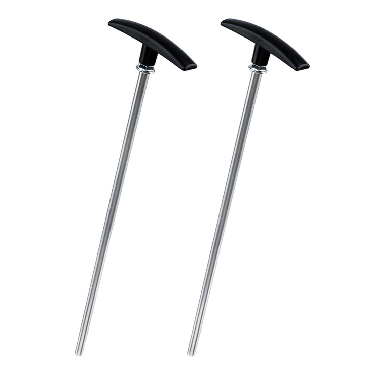 BKIFU extension rods front view showing pair and compact storage benefit