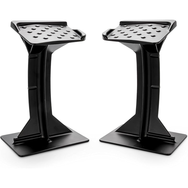Black Boar front view pedestal showing sturdy platform and improved foot support