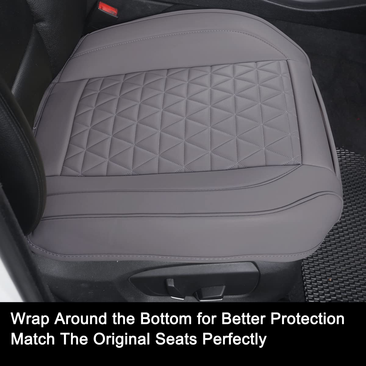 Black Panther material texture and padding cross-section showing cushioning benefit
