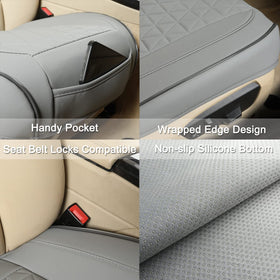 Black Panther non-slip gel bottom closeup preventing sliding and ensuring stability
