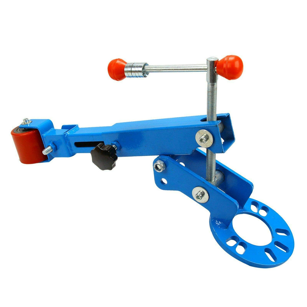 BLACKHORSE-RACING front view showing sturdy fender roller for safe arch reforming