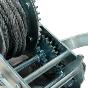 BLACKHORSE-RACING in use loading an ATV showing practical pulling capability