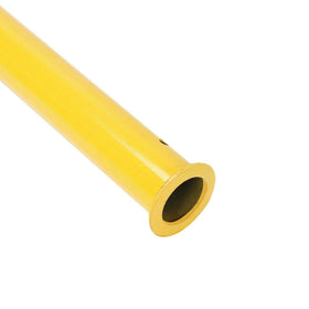 BLACKHORSE-RACING yellow rust-resistant finish close-up showing corrosion protection benefit