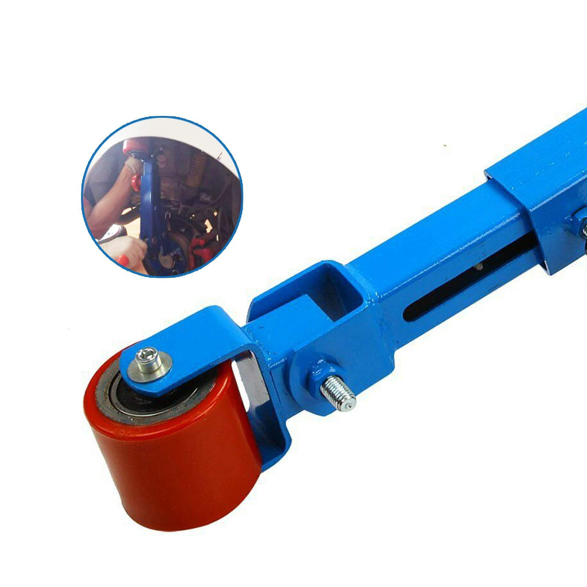 BLACKHORSE-RACING size scale with ruler showing compact tool dimensions