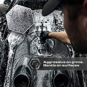 Blackline brushes cleaning dashboard vent delivering precise dust removal