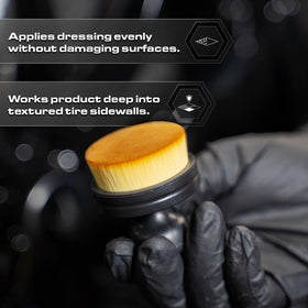 Blackline ergonomic handle detail demonstrating comfortable grip and control