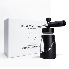 Blackline foam cannon front view showing compact heavy-duty design and reliable performance