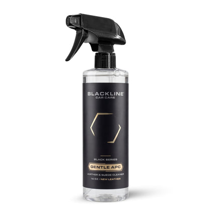 Blackline Gentle APC front label showing product details and size for confidence