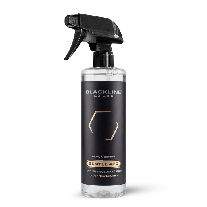 Blackline Gentle APC front label showing product details and size for confidence