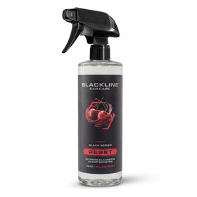 Blackline front label wild cherry showing product and scent benefit