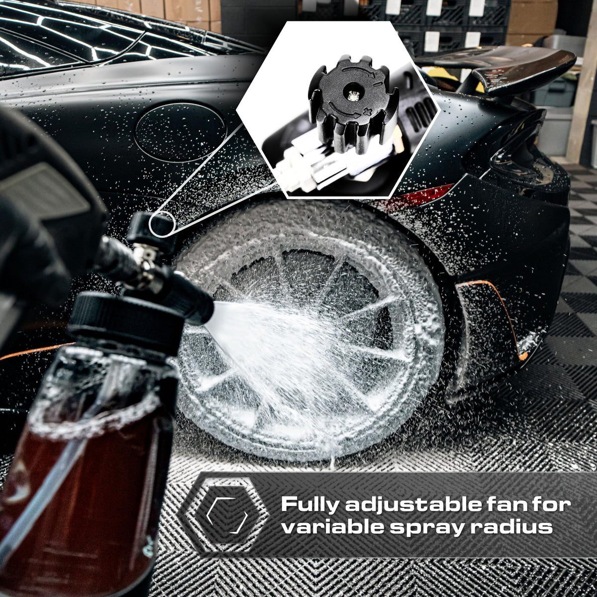 Blackline stainless fittings close-up resisting corrosion for long-term durability
