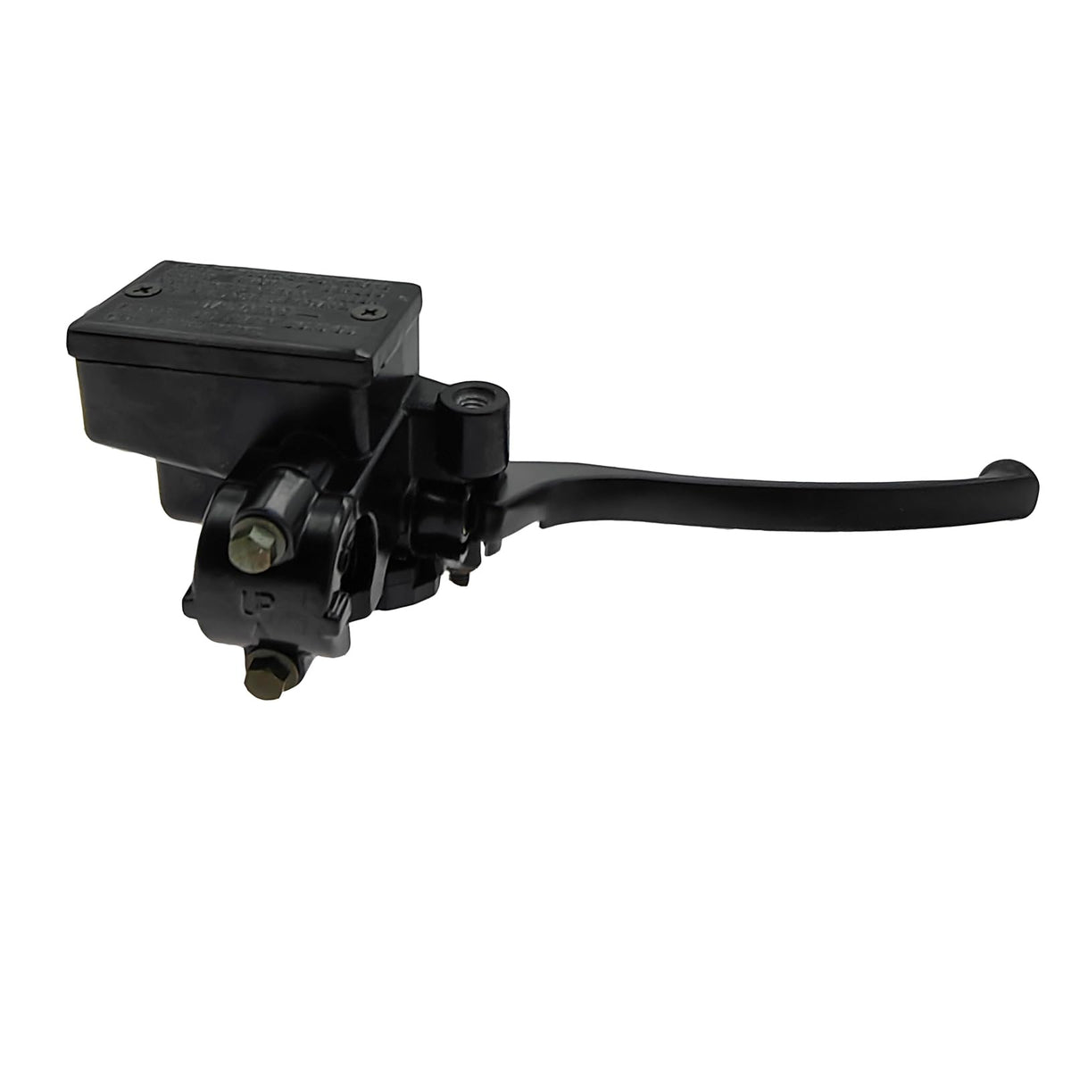 Blagear packaged master cylinder and included parts laid flat for quick inventory check