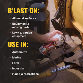 Blaster B’Laster being applied to vehicle undercarriage for long-lasting corrosion prevention