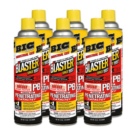 Blaster Big Shot front can showing branding and purpose, quick identification benefit