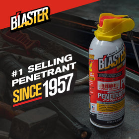Blaster PB Blaster applied to automotive bolt demonstrating effective loosening