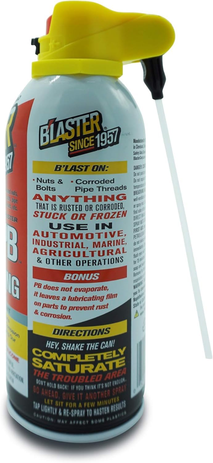 B'laster showing narrow stream and wide spray, illustrates adjustable flow