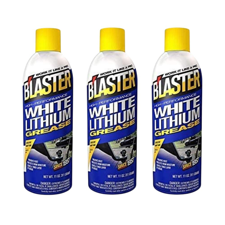 Blaster can front packaging showing product and case of three benefit