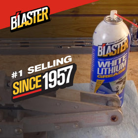 Blaster product label highlighting features and professional-grade specs