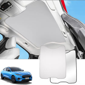 Blazeray front packaging showing Mach‑E fit and cooler cabin benefit