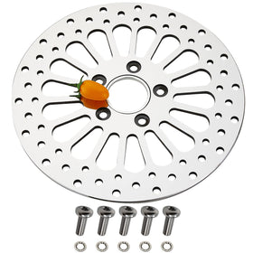 BLCYANUE rotor front view showing full braking surface and fitment benefit