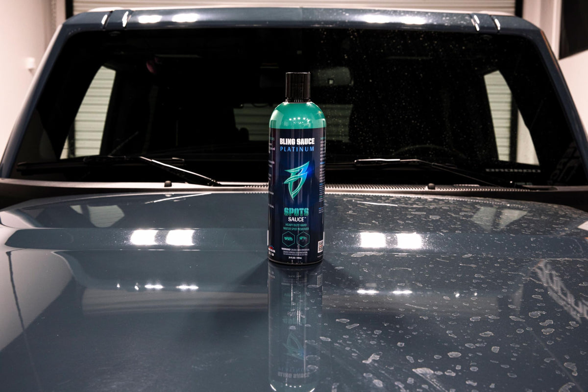 Bling Sauce in a detailing scene demonstrating professional results
