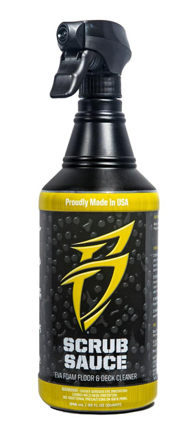 Bling Sauce bottle front label showing cleaner and stain-removal benefit