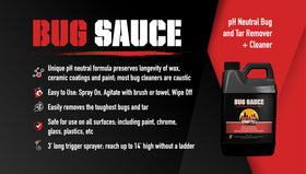 Bling Sauce trigger sprayer extended reach cleaning high RV panels